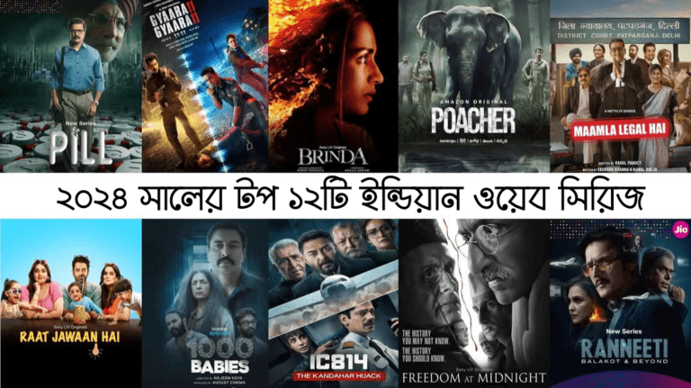 ২০২৪ সালের টপ ১২টি ইন্ডিয়ান ওয়েব সিরিজ