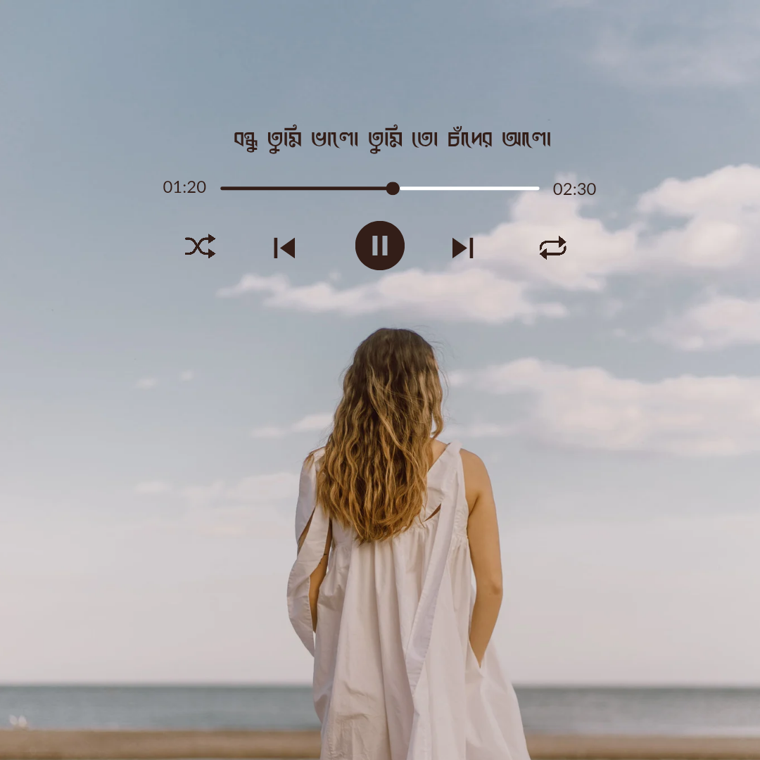 বন্ধু তুমি ভালো চাঁদের আলো